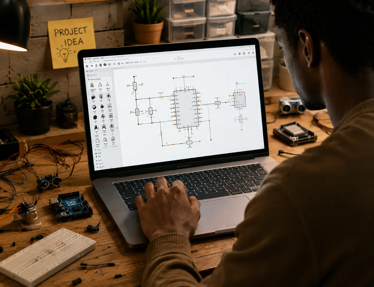 Maker prototyping electronics